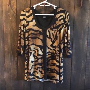 Eva Varro Tigress 3/4 Sleeve Tunic